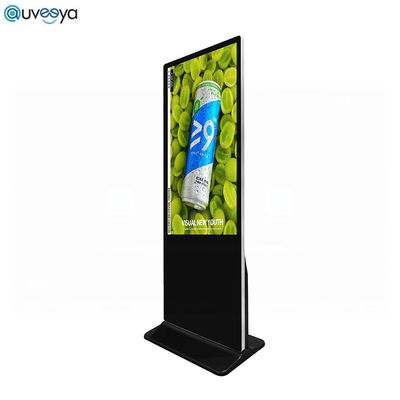 Pulgada elegante 4K del quiosco 55 de la pantalla táctil del servicio vertical del uno mismo