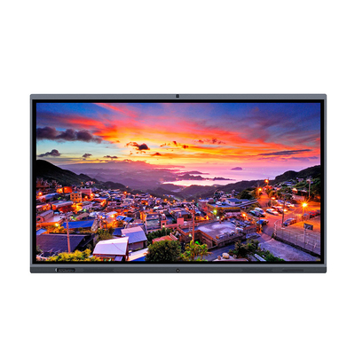 Tablero de enseñanza interactivo de la pantalla táctil de la educación infrarroja de 4k LED 65 pulgadas