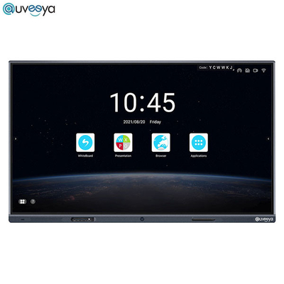 El panel interactivo del OEM 4K LED Digital 75 pulgadas con PC opcional de OPS
