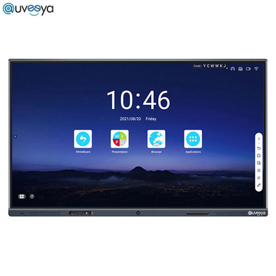 16GB pantalla plana interactiva multi 75Inch del tacto LED Digital para la escuela