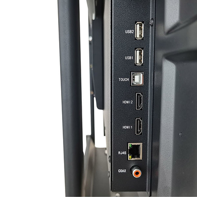 Pantalla interactiva multi de la pantalla táctil de los puntos LED 4K del ODM 86 pulgadas