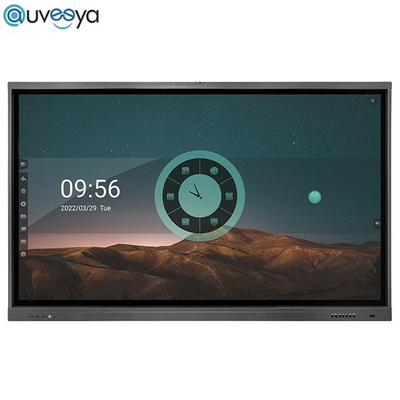 Pantalla táctil interactiva del tablero elegante 16GB para la educación de multimedias 3840x2160