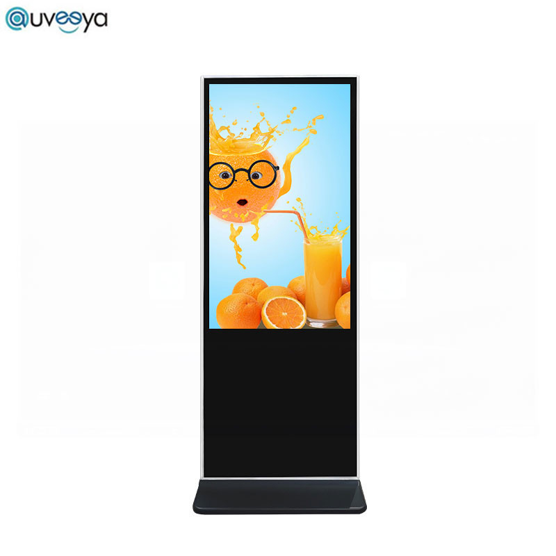 Quiosco interactivo de la pantalla táctil del soporte infrarrojo del piso 16GB para el anuncio de la información