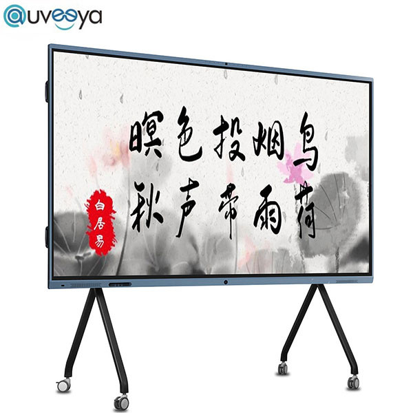 65 pantalla plana interactiva de la pulgada 32GB Smart LED LCD con la cámara incorporada y el Mic