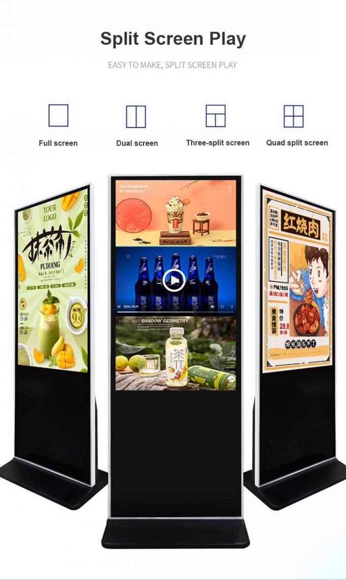 Pantalla táctil del quiosco